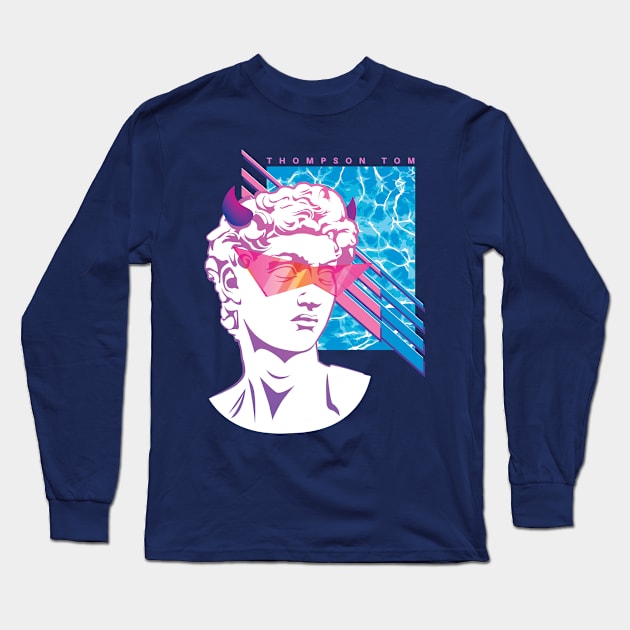 ThompsonWave Long Sleeve T-Shirt by ThompsonTom Tees